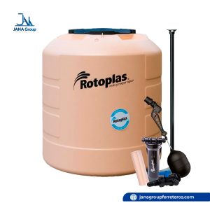 Tanque de Agua Arena 1000 L + Accesorios Rotoplas